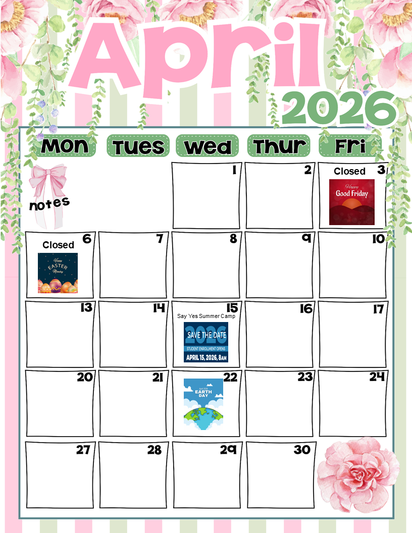 January Calendar